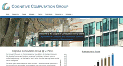 Desktop Screenshot of cogcomp.org